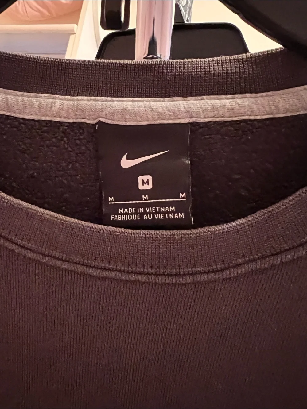 Nike Purdue Grey Crewneck Sweatshirt